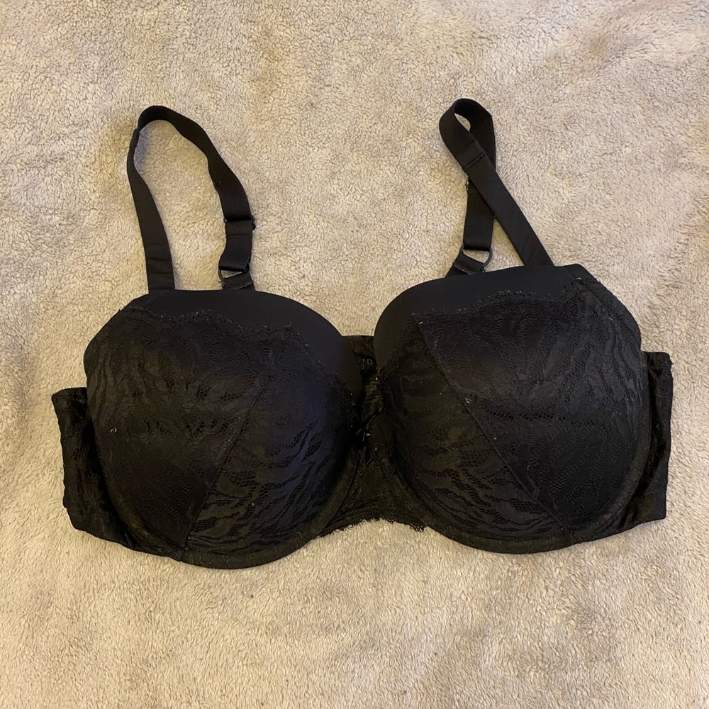 Lace detail bra